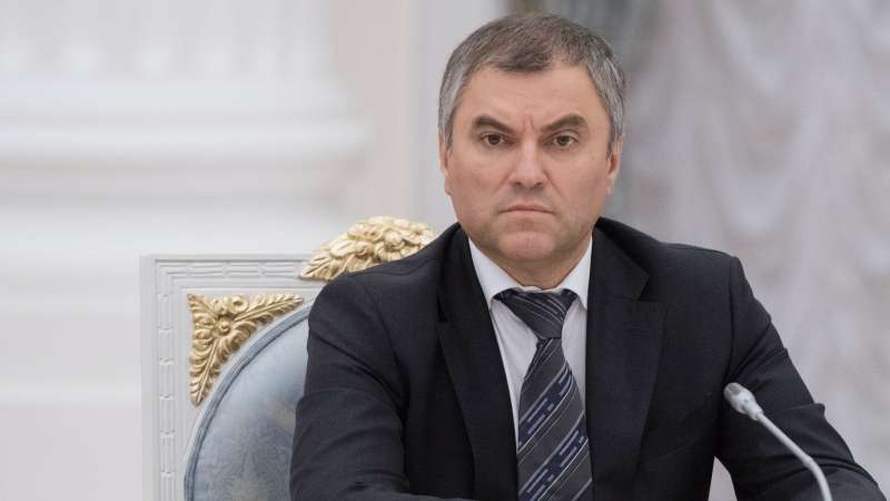 Володин сдал положительный тест на коронавирус