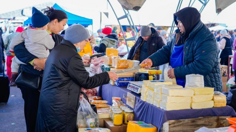 Два региона представили свою продукцию на ярмарке в Астане