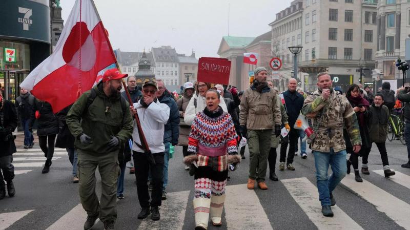 В Дании проходят массовые демонстрации против США