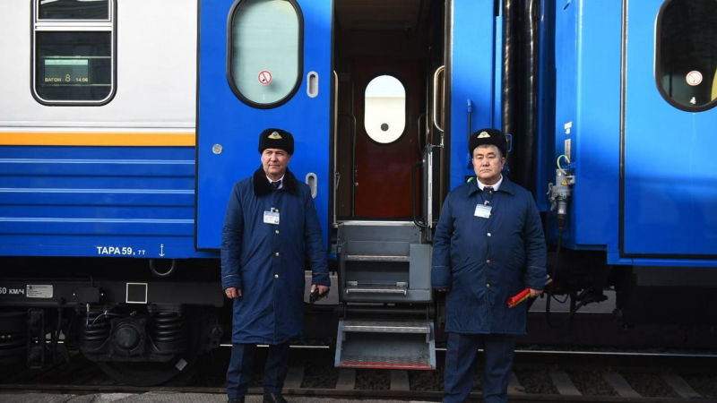 В Казахстане запущены новые ж/д вагоны на маршрут Алматы &ndash; Новосибирск