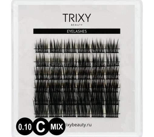 Trixy Beauty Flames Eyelashes Накладные ресницы в пучках — микс