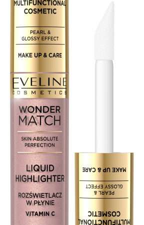 Eveline Wonder Match Liquid Highlighter Жидкий хайлайтер для лица с витамином С