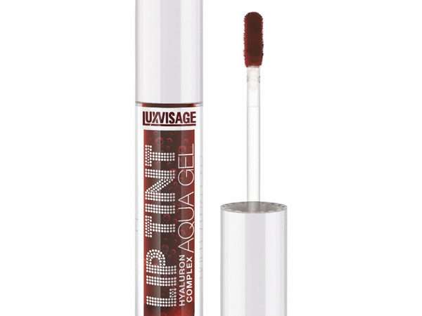 Тинт для губ `LUXVISAGE` LIP TINT AQUA GEL HYALURON COMPLEX с гиалуроновым комплексом тон 05