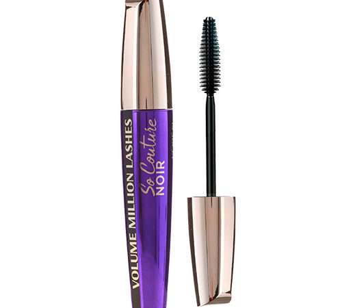 Тушь для ресниц `LOREAL` VOLUME MILLION LASHES SO COUTURE NOIR объем и разделение тон экстрачерный