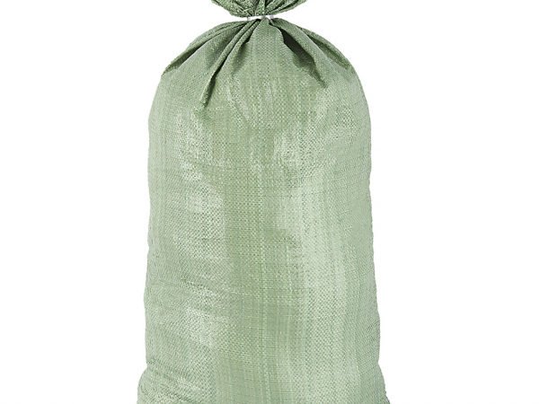 Мешок для мусора 50 л 500х900 мм полипропиленовый зеленый