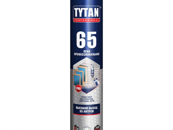 Пена монтажная профессиональная Tytan 65 летняя 750 мл