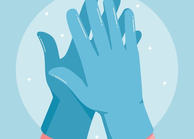 Как правильно снимать перчатки